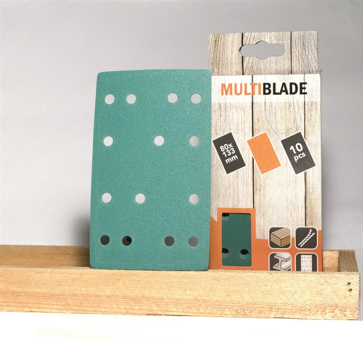 Multiblade Schuurpapier MB80 80x133mm K220 (10 vellen)