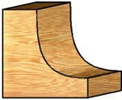 Holprofielfrees HM R9.5 met lager