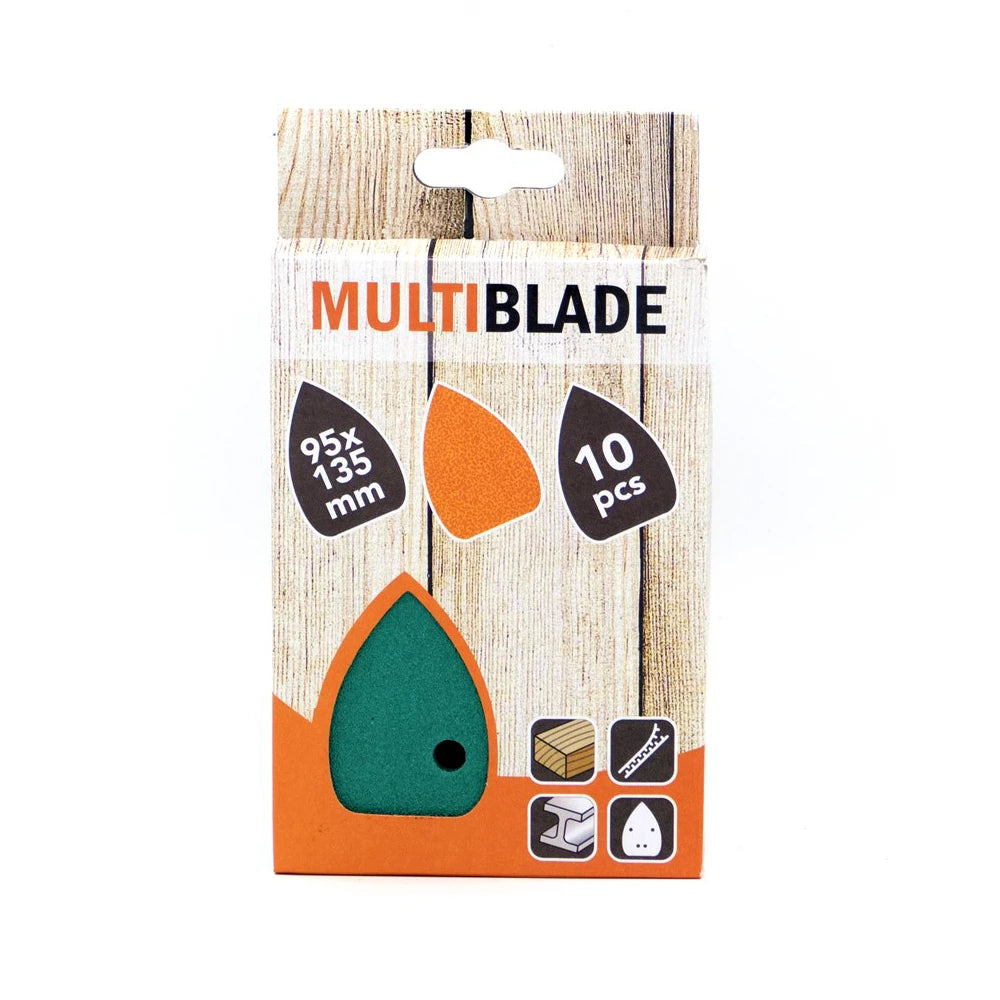 Multiblade Delta schuurpapier MB135 95x135mm K150 (10 vellen)