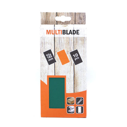 Multiblade Schuurpapier MB185 93x185mm K180 (10 vellen)