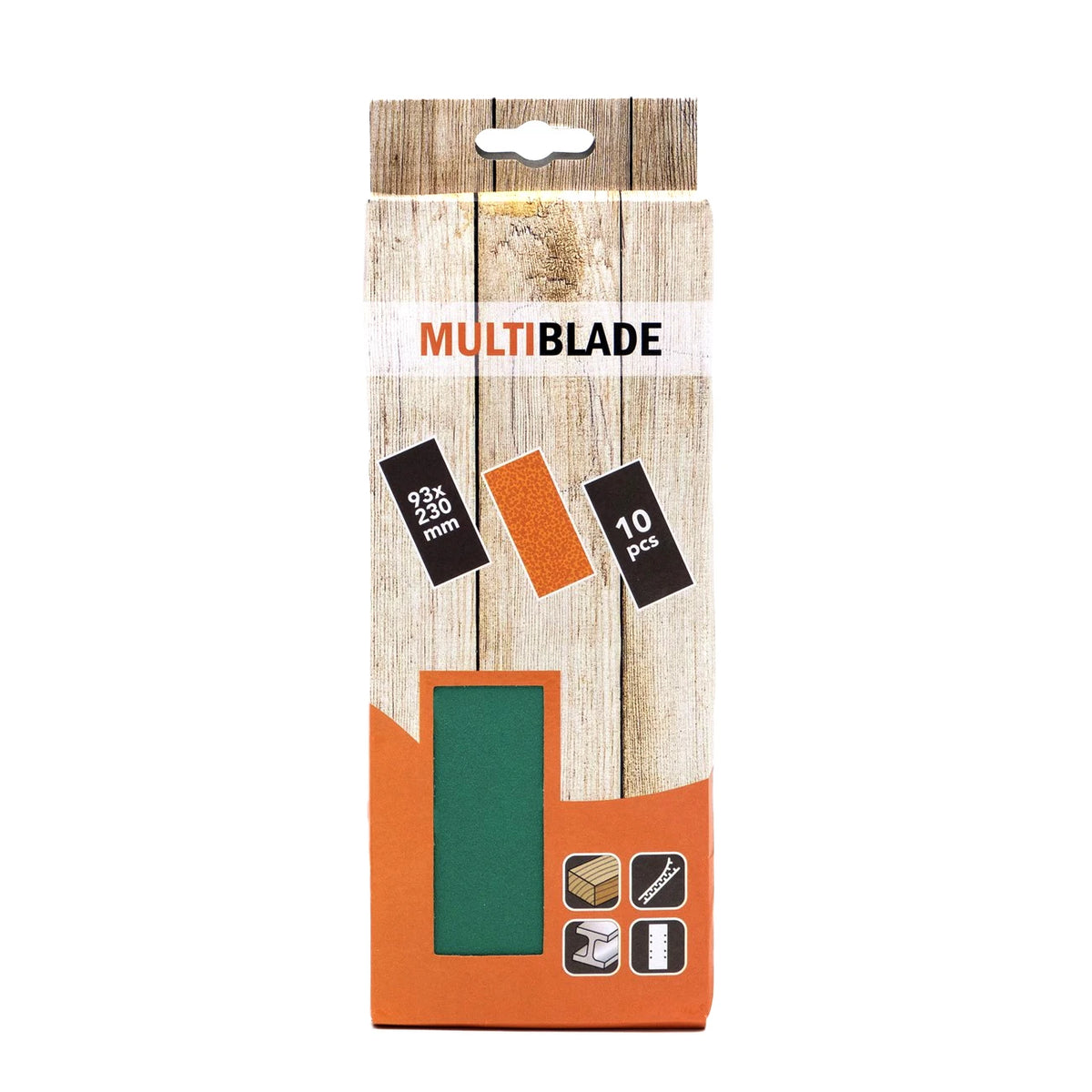 Multiblade Schuurpapier MB231 93x230mm K220 (10 vellen)