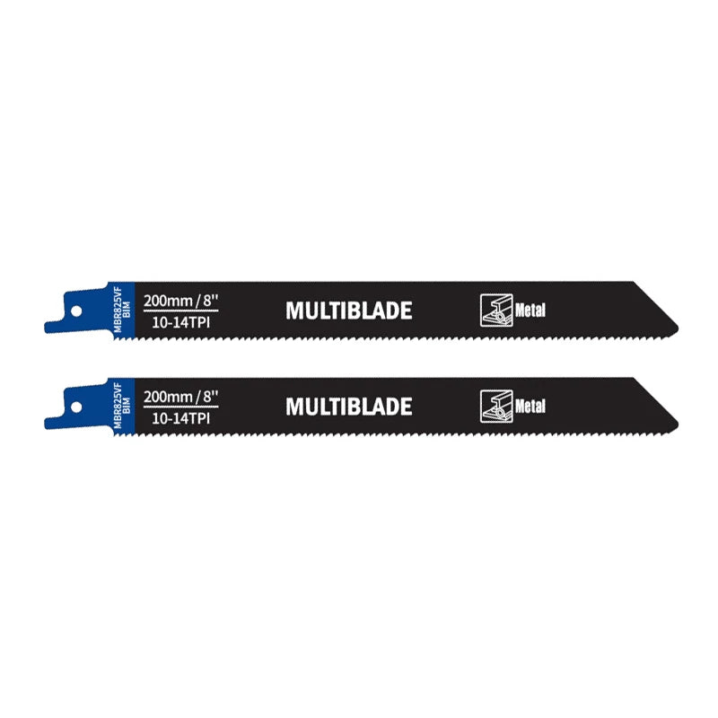 Multiblade Reciprozaagblad BIM MBR825VF Metaal 200mm (2 stuks)
