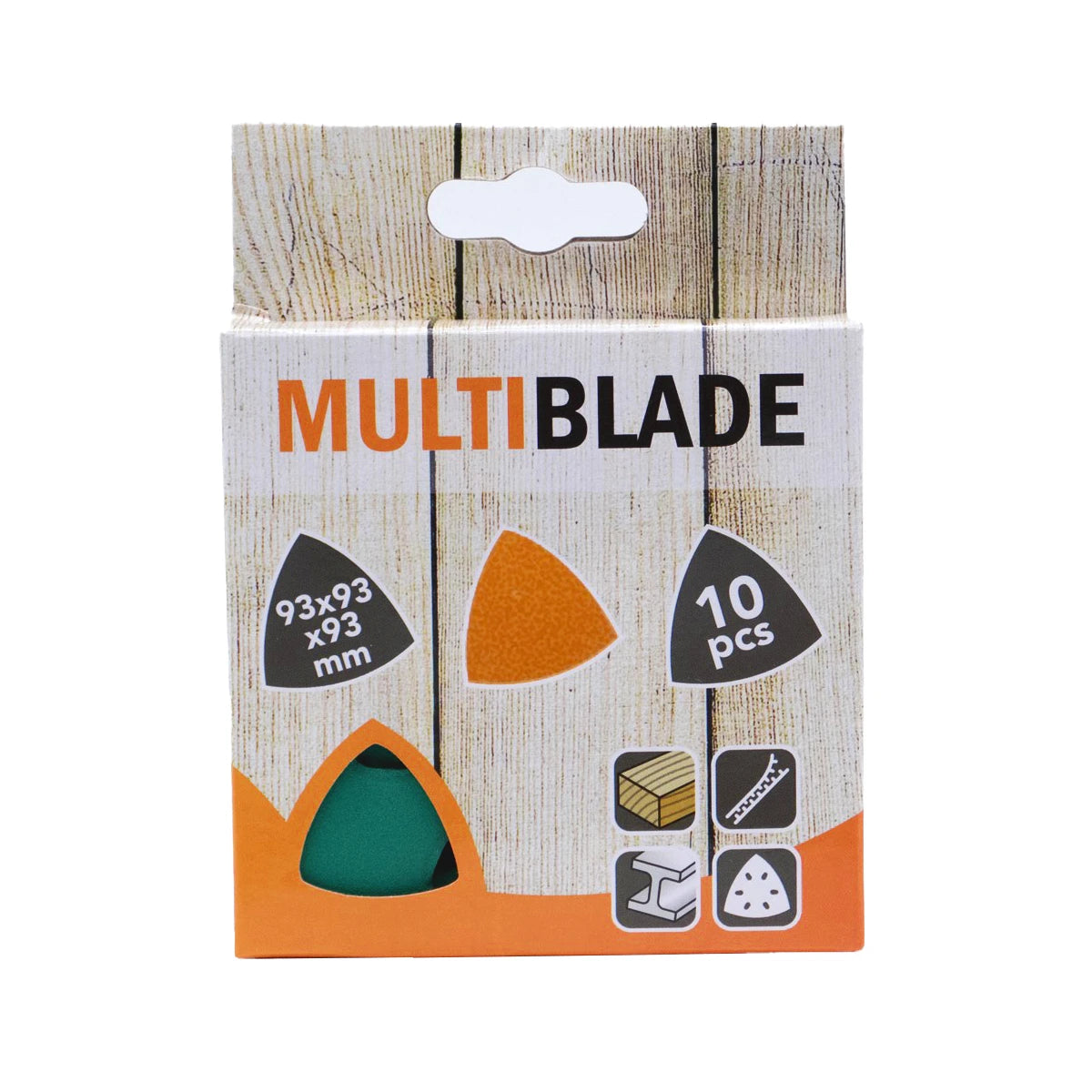 Multiblade Delta schuurpapier MB94 93mm K180 (10 vellen)