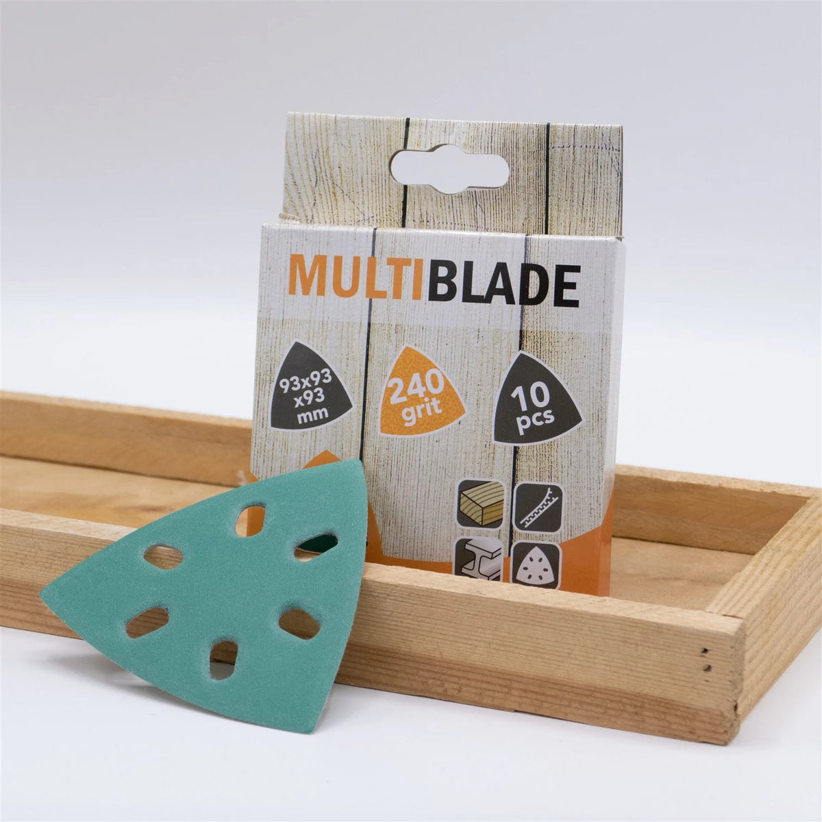 Multiblade Delta schuurpapier MB94 93mm K180 (10 vellen)
