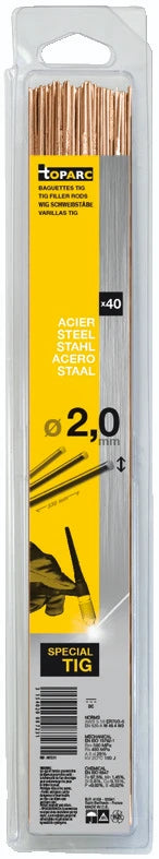 GYS Lastoevoeg TIG staal SG2, Ø2,0 x 330 mm (40 stuks)
