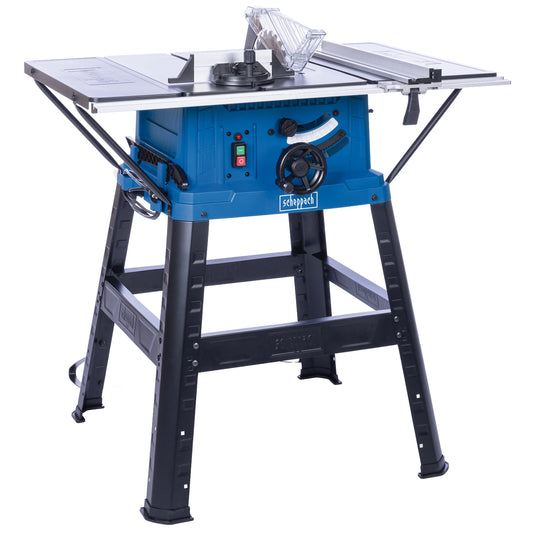 Scheppach Zaagtafel HS254 - 2200W - Ø254mm - Incl. onderstel en zaagblad (24T)