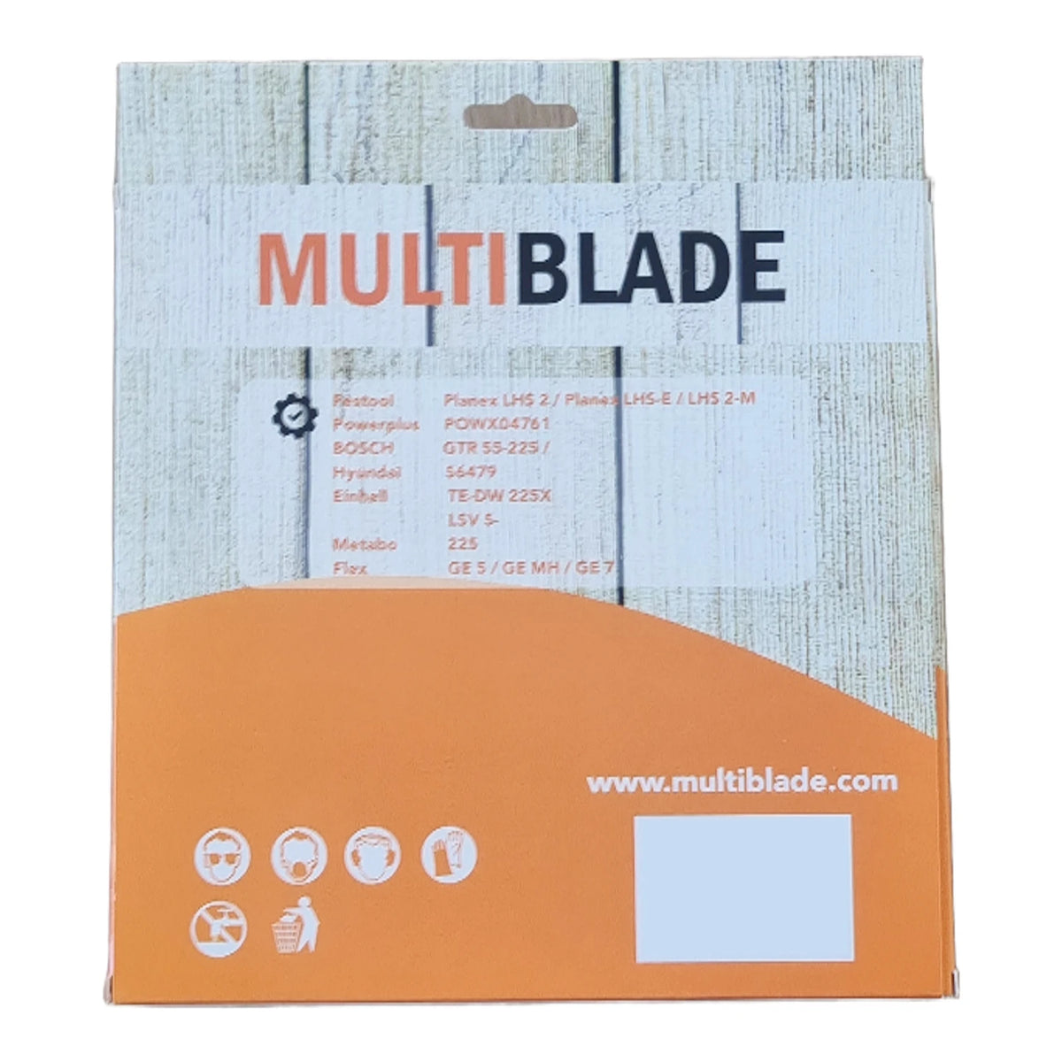 Multiblade Schuurschijf MB226 Ø225mm K120 (10 stuks)
