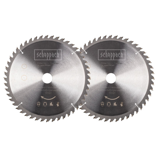 Scheppach Cirkelzaagbladset Ø216x30,0 mm 40 Tanden (2 stuks)