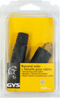 GYS Kabelconnectorset male-female 10 tot 25mm² 200A