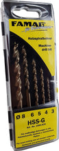 HSS-G houtborenset 3 t/m 8mm 5-delig