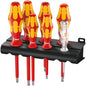 160 I/165 I/7 SCHROEVENDRAAIERSET KRAFTFORM PLUS SERIE 100 + SPANNINGSZOEKER + HOUDER, 7 -DELIG