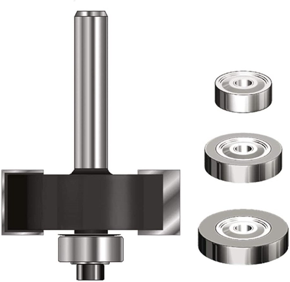 Sponningfrees HM A/B 34.9/12.7mm Met 4 lagers kolf 12mm