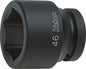 1" slagdop SW62mm 6-kant L=75mm