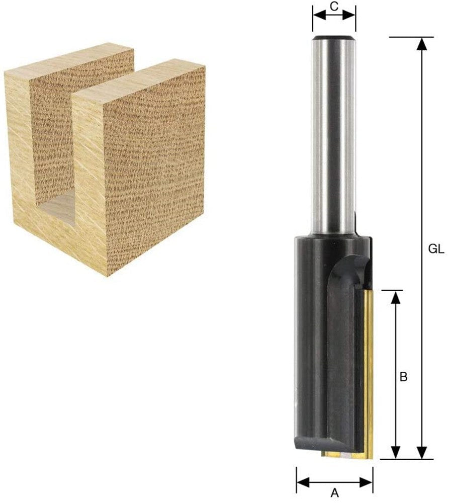 Wisselmes groeffrees HM 18x30mm