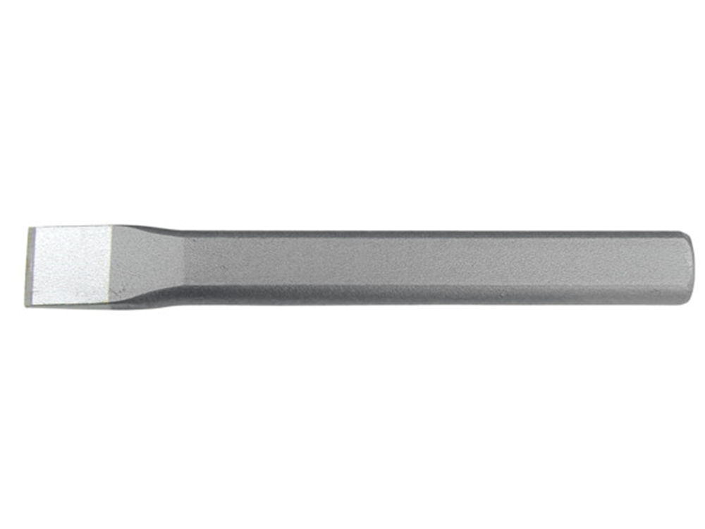 Koudbeitel 300x23x13mm vlak ovaal