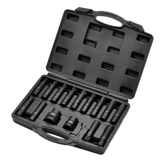 3/4”+ 1” Truck reparatie doppenset, 16dlg