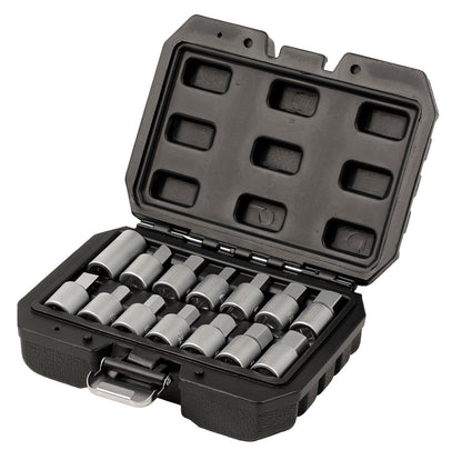 3/8" Carterplug doppenset, 14dlg