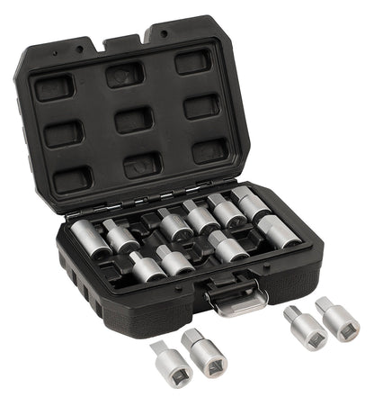 3/8" Carterplug doppenset, 14dlg