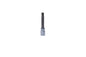 3/8" Dop M6 veeltand/spline, lang