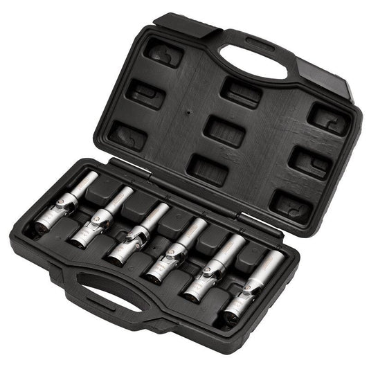 3/8" Gloeibougie doppenset, 6dlg