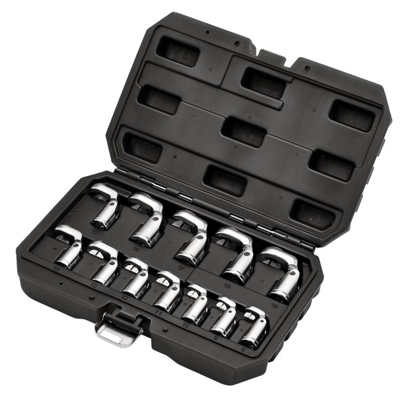3/8" Kraaienpootsleutels, 12dlg