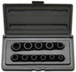 3/8" Krachtdoppenset, 11dlg