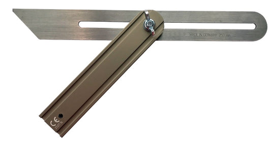 Zweihaak 300mm met Alu blok blad 29x1,6mm, blok 30x11,5mm