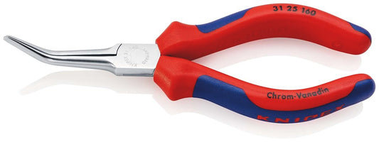 KNIPEX 31 25 160 Grijptang (naaldtang) met meer-componenten greep verchroomd 160 mm