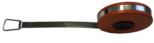 Rolbandmaat 10mtr. bandbreedte 13mm, stalen behuizing