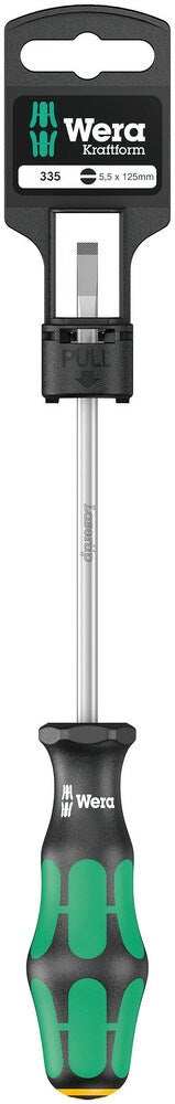 335 SB ZAAGSNEDE SCHROEVENDRAAIER, ELECTRICIËN KLING, 1,0 X 5,5 X 125 MM
