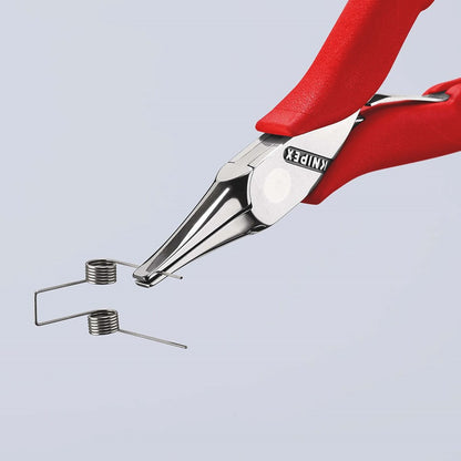 KNIPEX 35 11 115 Elektronica-grijptang met doorgestoken scharnier met antislip kunststof bekleding 1