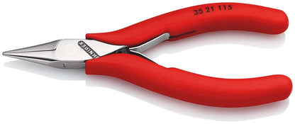 KNIPEX 35 21 115 Elektronica-grijptang met doorgestoken scharnier met antislip kunststof bekleding 1