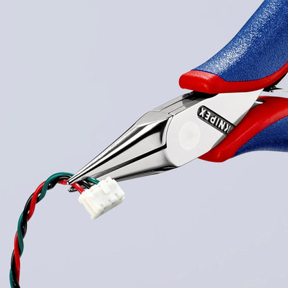 KNIPEX 35 22 115 Elektronica-grijptang met doorgestoken scharnier met meer-componenten greep 115 mm