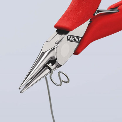 KNIPEX 35 31 115 Elektronica-grijptang met doorgestoken scharnier met antislip kunststof bekleding 1