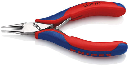 KNIPEX 35 32 115 Elektronica-grijptang met doorgestoken scharnier met meer-componenten greep 115 mm