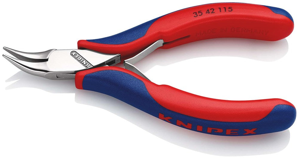 KNIPEX 35 42 115 Elektronica-grijptang met doorgestoken scharnier met meer-componenten greep 115 mm