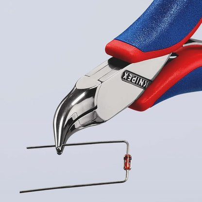 KNIPEX 35 42 115 Elektronica-grijptang met doorgestoken scharnier met meer-componenten greep 115 mm