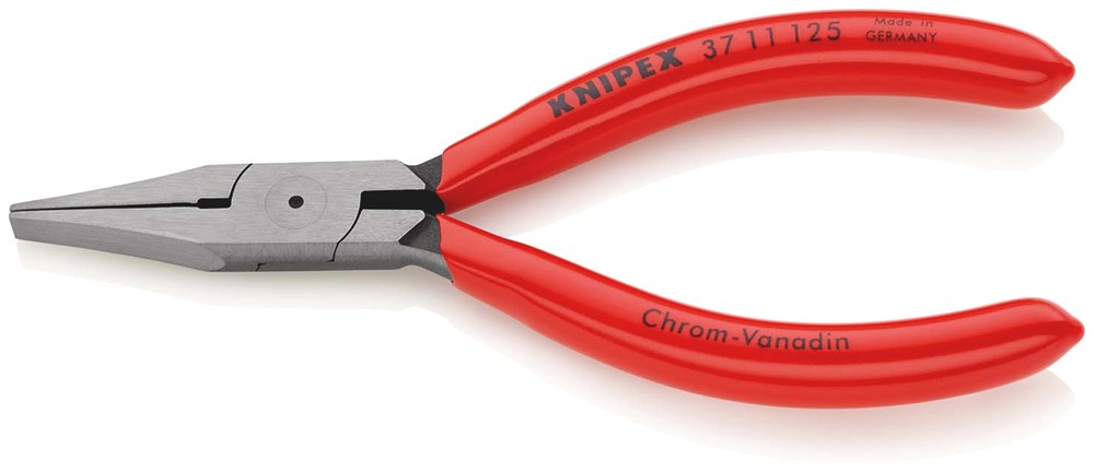 KNIPEX 37 11 125 Grijptang voor fijnmechanica met kunststof bekleed zwart geatramenteerd 125 mm