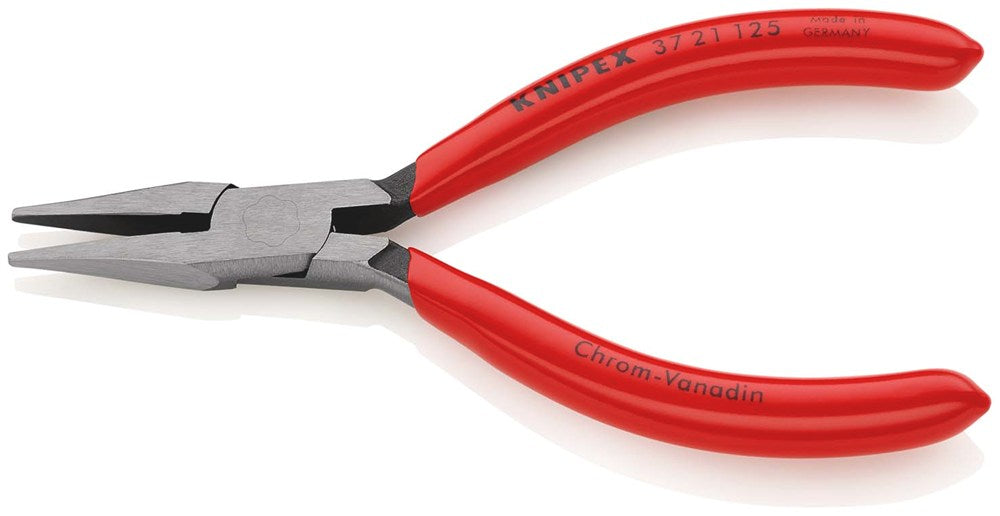 KNIPEX 37 21 125 Grijptang voor fijnmechanica met kunststof bekleed zwart geatramenteerd 125 mm
