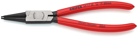 KNIPEX 44 11 J2 Borgveertang voor binnenringen in boringen met kunststof bekleed zwart geatramenteer