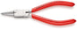 KNIPEX 44 13 J0 Borgveertang voor binnenringen in boringen met kunststof bekleed verchroomd 140 mm