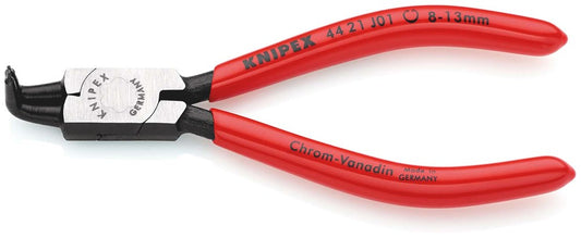 KNIPEX 44 21 J01 Borgveertang voor binnenringen in boringen met kunststof bekleed zwart geatramentee