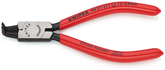 KNIPEX 44 21 J11 Borgveertang voor binnenringen in boringen met kunststof bekleed zwart geatramentee