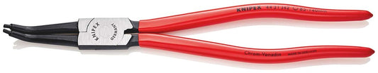 KNIPEX 44 31 J42 Borgveertang voor binnenringen in boringen 45° gebogen met kunststof bekleed zwart