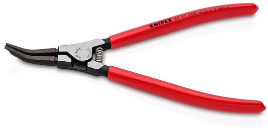 KNIPEX 45 21 200 Montagetangen voor veerringen op assen met kunststof bekleed zwart geatramenteerd 2