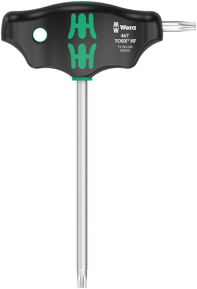 467 TORX® HF T-GREEP-SCHROEVENDRAAIER MET VASTHOUDFUNCTIE, TX 25 X 100 MM