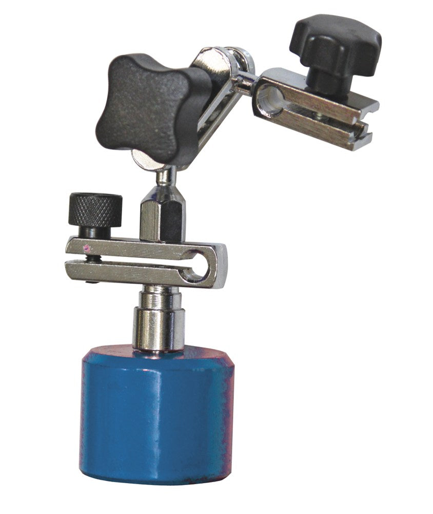 Messstativ mit Permament Magnetfu 10 kg Haftkraft, 35x30mm, Hohe 133mm