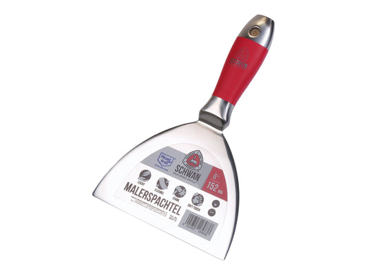 Plamuurmes Profi 152mm softgrip heft RVS blad