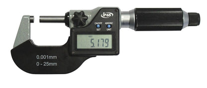Digitale micrometer 25-50mm IP65 ABS functie, Stg. 2,0mm