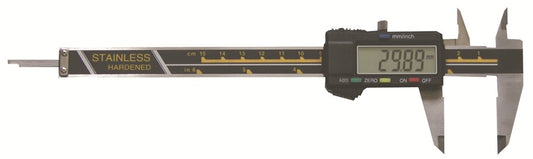 Digitale schuifmaat links 150x40mm Met ABS-functie en groot display